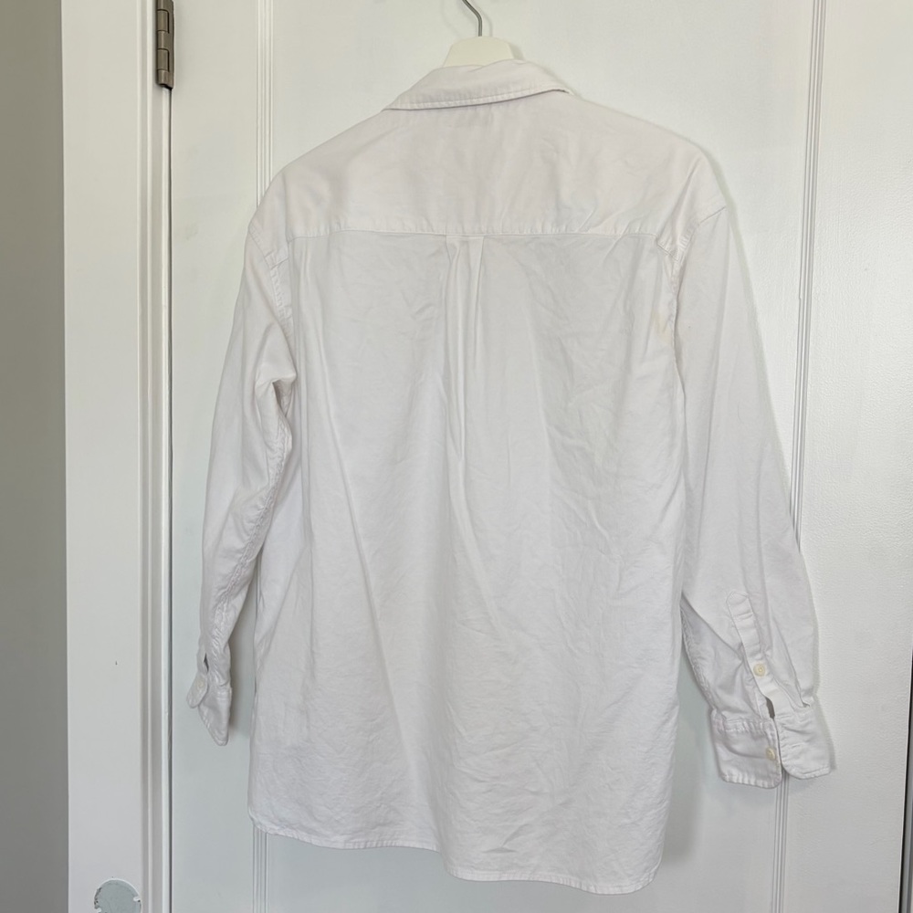 Faherty Stretch Oxford Relaxed Organic Cotton Shirt - Picture 9 of 16